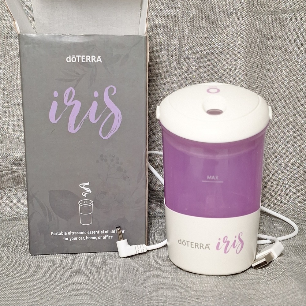 DoTERRA Iris Portable Ultrasonic Essential Oil USB Diffuser Car Home Auto Off